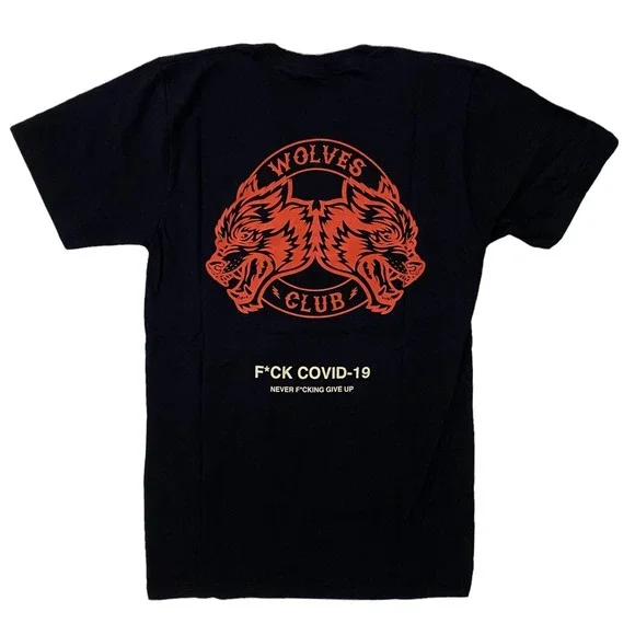 Darc Sport | Shirts | Darc Sport Mens Wolves Club Fck Covid9 